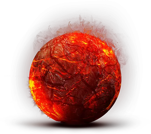 Lava Sphere Circle Png Lava Png