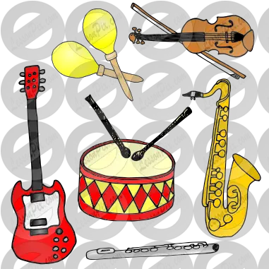 Instruments Picture For Classroom Therapy Use Great Free Clipart Images Drum Roll Png Instruments Png