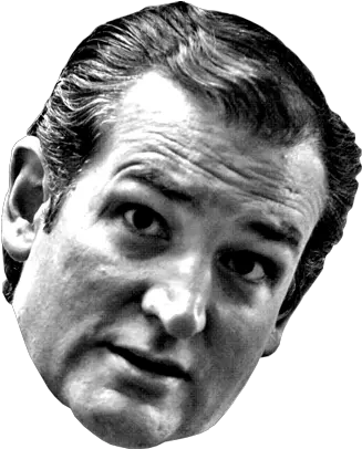 When The Kochs Ted Cruz Head Transparent Png Ted Cruz Png