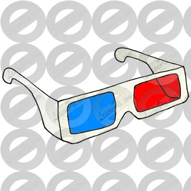 3d Glasses Picture For Classroom Therapy Use Great 3d 3d Glass Png 3d Glasses Png