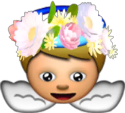 Image About Kawaii In Emoji By Maëva Emojis Do Whatsapp Anjo Png Angel Emoji Png