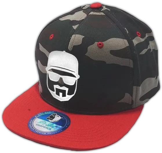 Download Red Camo Snapback Png Image Baseball Cap Snapback Png