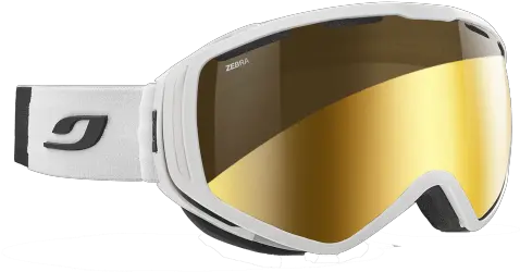Julbo Ski Goggles Titan White Zebra Flash Gold Julbo Png Ski Goggles Png