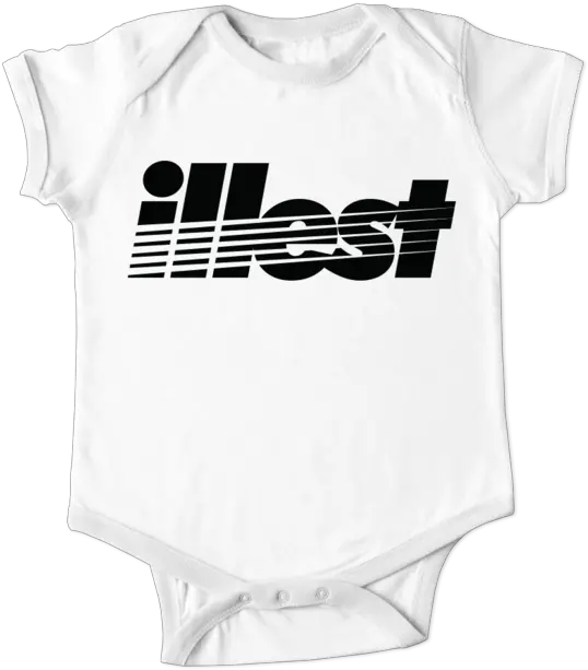 Infant Illest One Piece Bold Strike Logo Black U2013 Illestbrand Solid Png Onepiece Logo