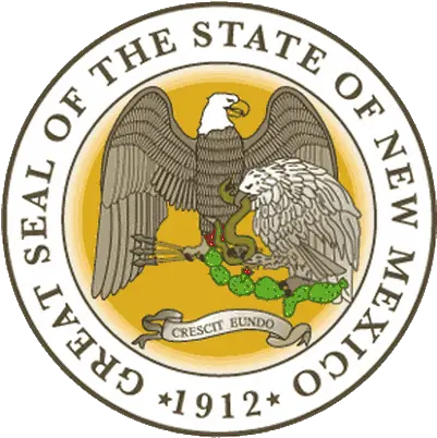 Great Seal Of State Of New Mexico Logo Png Mexican Eagle Logo