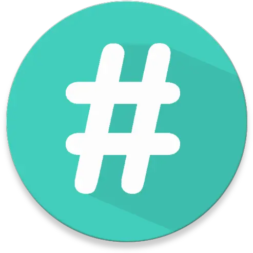 Hashtags Instagram Circle Png Hashtag Icon Png