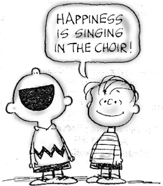 Why Be In Choir Moose Lake Community School Happiness Is Singing In The Choir Charlie Brown Png Choir Png