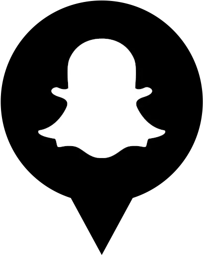 Snapchat Logo Icon Of Flat Style Snapchat Logo Transparent Black Png Snap Chat Png