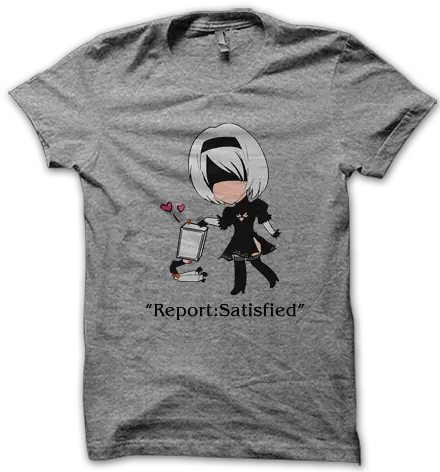 Nier Automata Gaming Tshirt India Whats The Report Wiid T Shirt Png Nier Automata Png