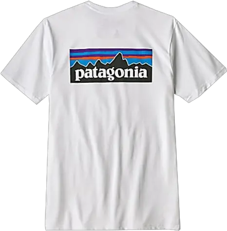 Patagonia P 6 Logo Responsible Tee White Arrow U0026 Beast Unisex Png Patagonia Logo Transparent