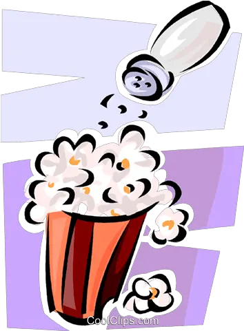 At Getdrawings Com Free For Personal Use Popcorn Salt Cartoon Salt On Popcorn Png Popcorn Clipart Png
