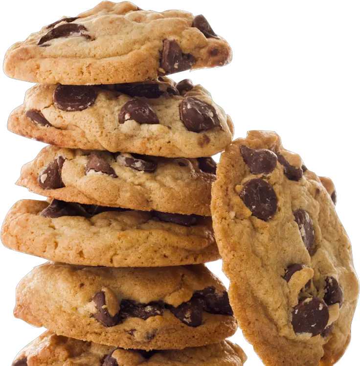 Stack Of Cookies Transparent Png Stack Of Chocolate Chip Cookies Plate Of Cookies Png