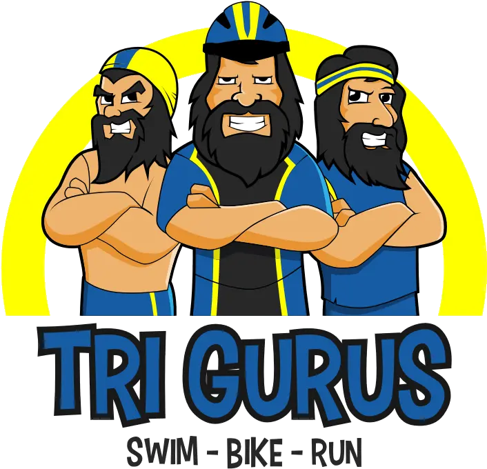 Tri Gurus Marca Birdhouse Png Swim Bike Run Logo