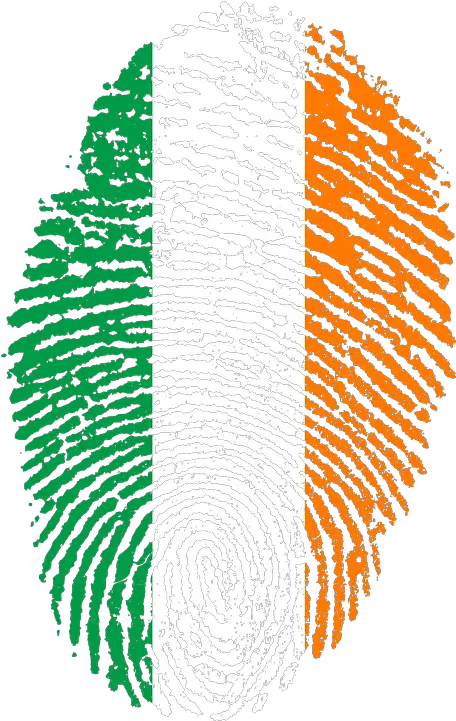 Ireland Flag Png Ireland Flag Fingerprint Country Pride Drapeau Cote D Ivoire Png Pride Flag Png