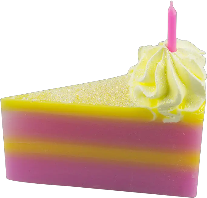 Happy Birthday Soap Cake Slice Decorative The Happy Birthday Cake Slice Png Cake Slice Png png