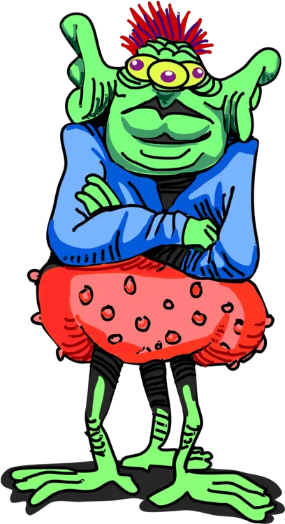 Art Cartoon Amphibian Png Clipart Clip Art Marvin The Martian Png