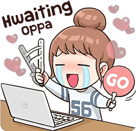 Download Cute Love Stickers Korean Png Love Kpop Korean Png