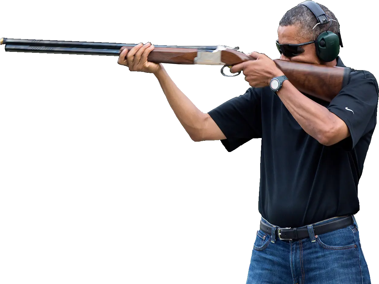 Pol Politically Incorrect Thread 51335839 Obama Full Body Png Holding Gun Png