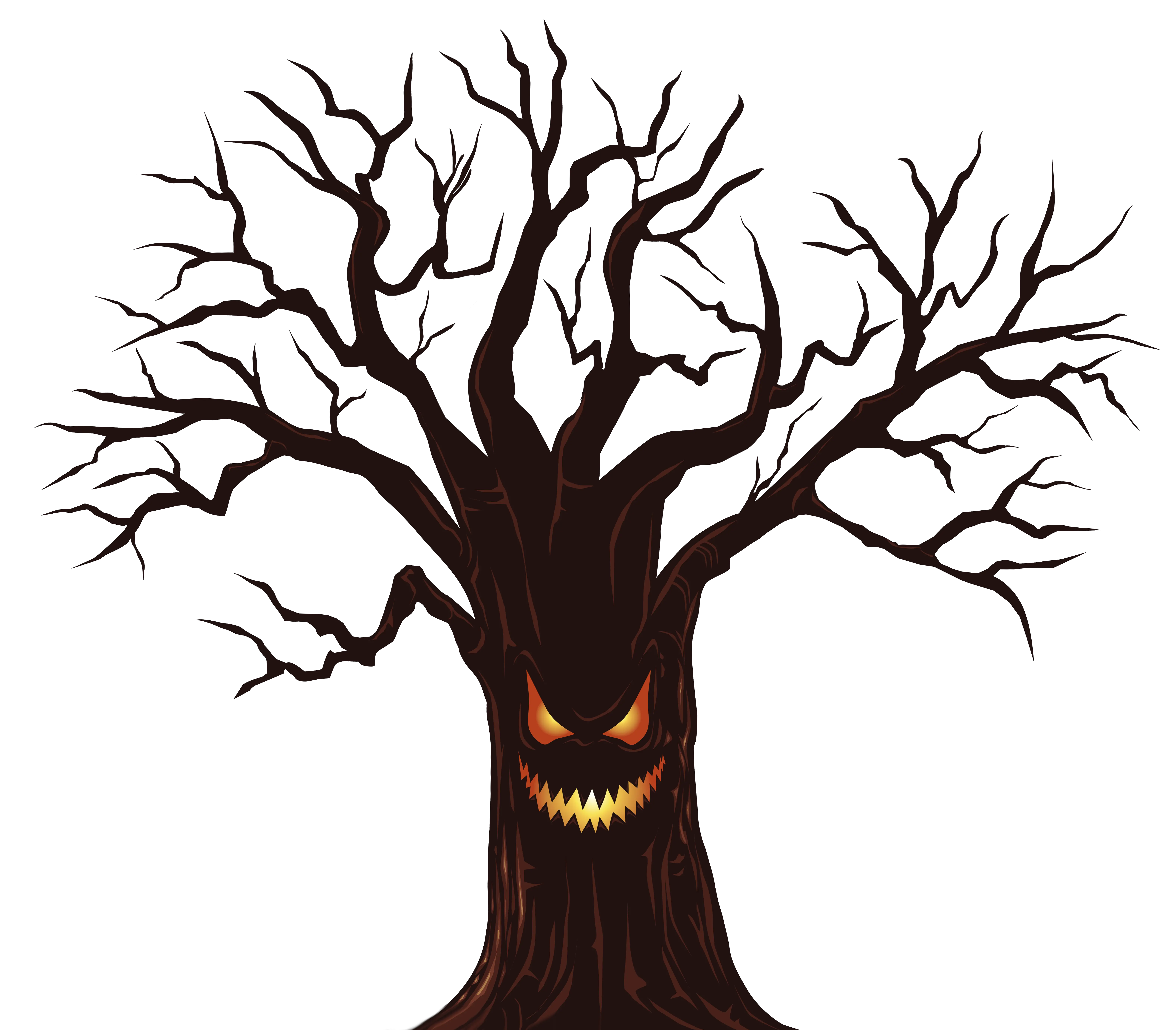 Halloween Spooky Tree Png Clipart Image Spooky Tree Png Creepy Tree Png