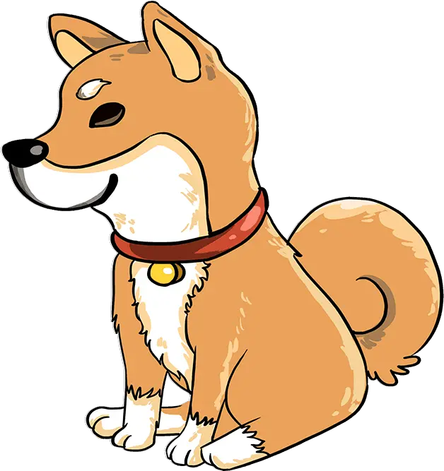 How To Draw A Shiba Inu Really Easy Drawing Tutorial Draw A Shiba Inu Png Shiba Inu Png