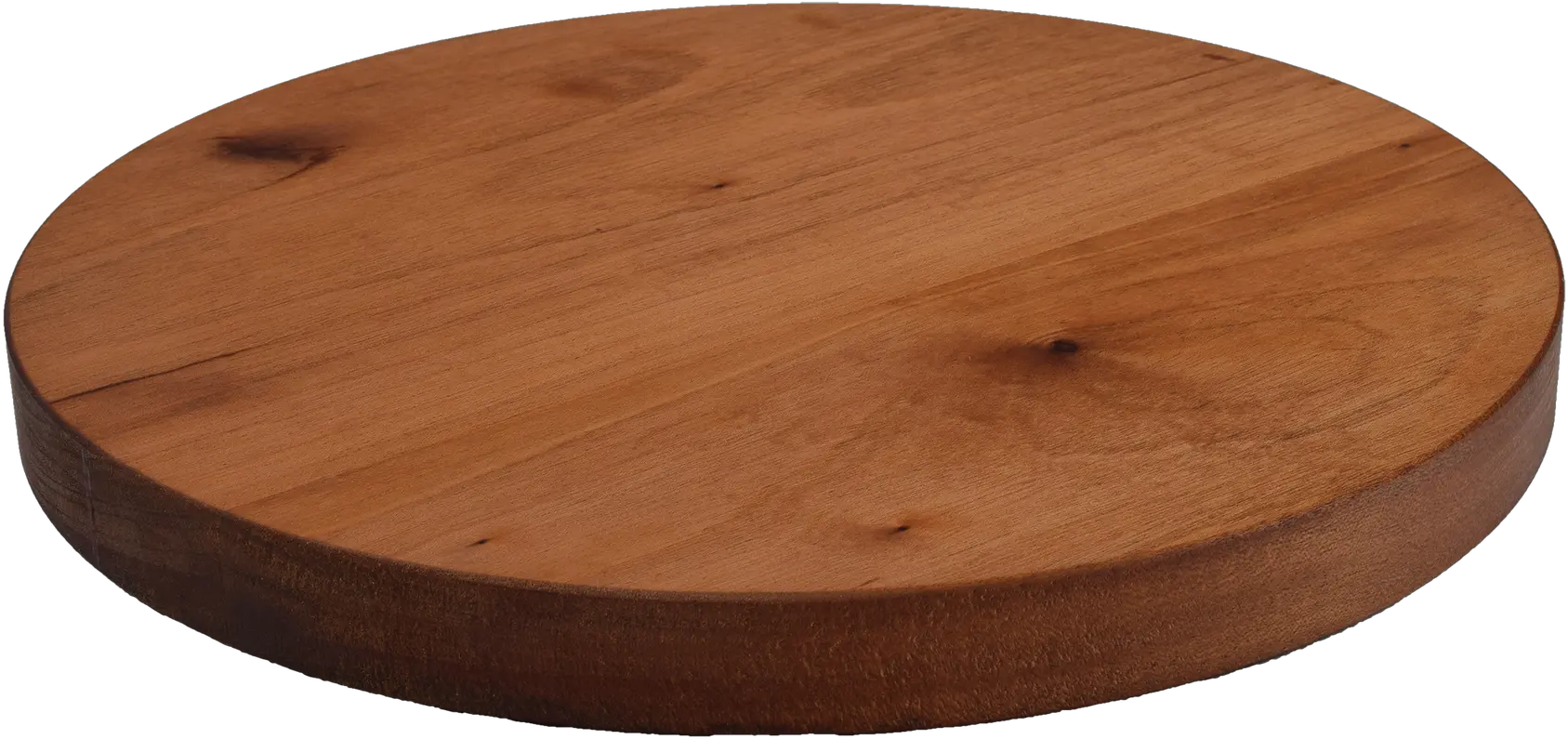 African Mahogany Wide Plank Round Coffee Table Png Cutting Board Png