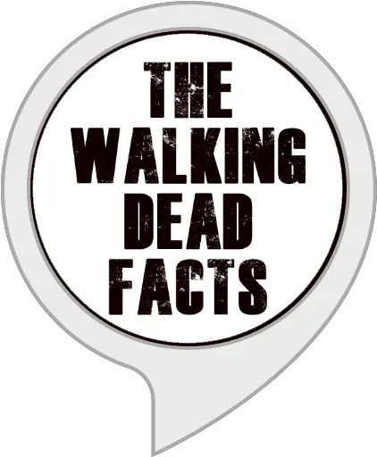 Amazoncom Walking Dead Facts Alexa Skills Circle Png Walking Dead Logo Png