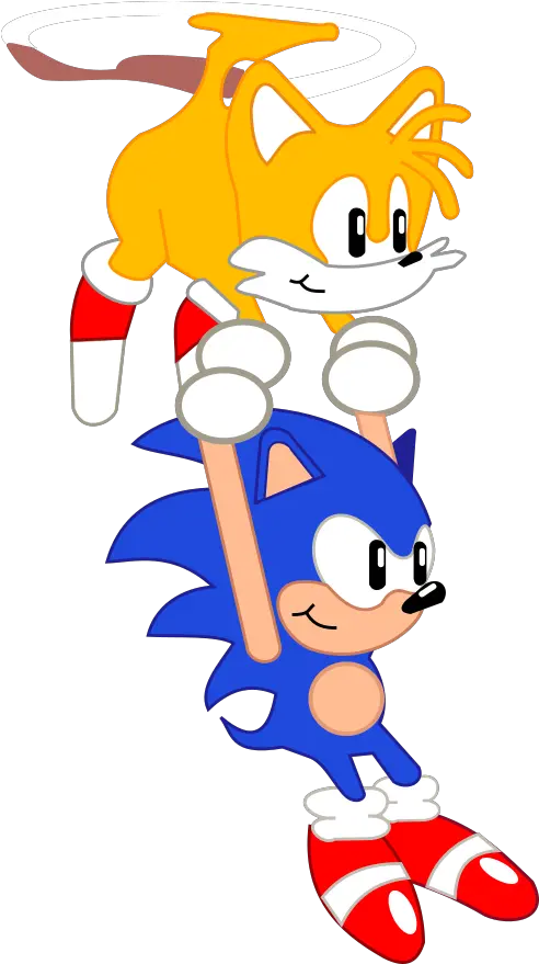 Sonic And Tails From 3 In Hd Clipart Full Size Tails In Sonic 3 Png Tails Png