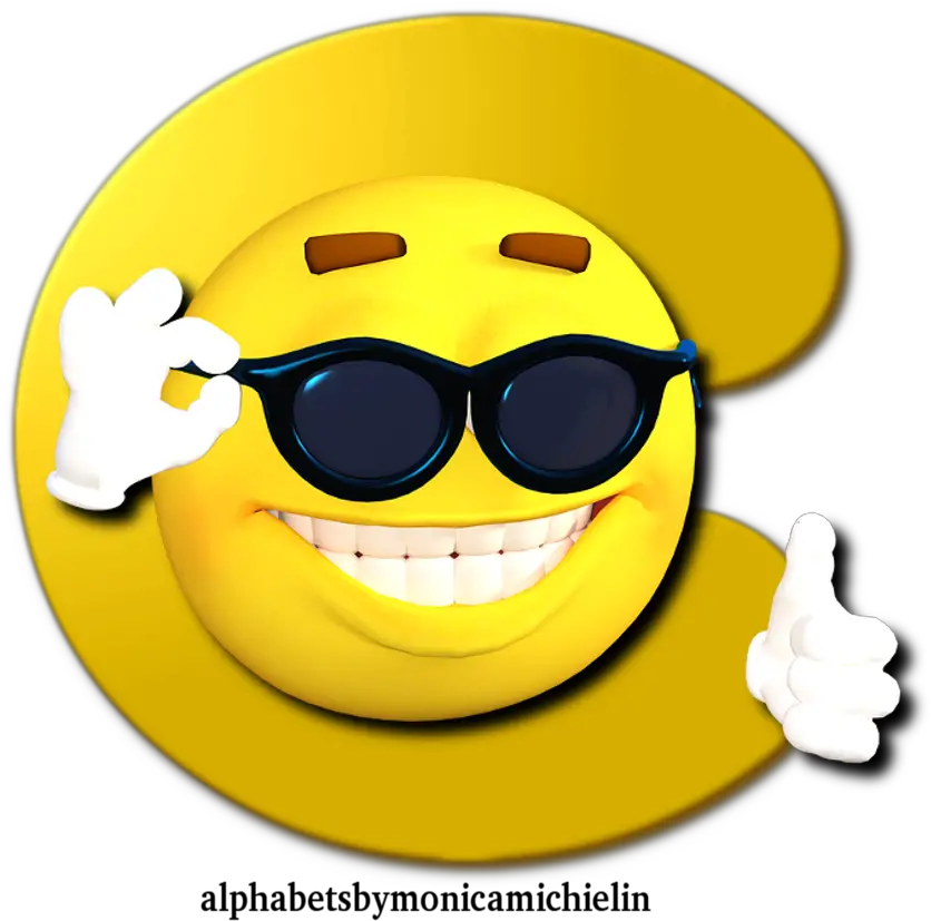 Yellow Thumbs Up Sunglasses Emoji Png Glasses Emoji Png