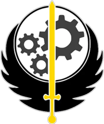 Brotherhood Of Steel Custom Emblem 1 Fallout Brotherhood Of Steel Logo Png Brotherhood Of Steel Logo