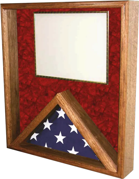 Walnut Flag Case And Certificate Frame Picture Frame Png Certificate Frame Png