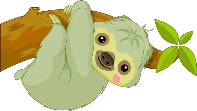 Sloth Png 30 Photo 7210 Transparent Image For Free Cute Sloth Bear Cartoon Sloth Png