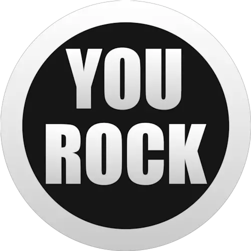 You Rock Circle Png Zazzle Logo