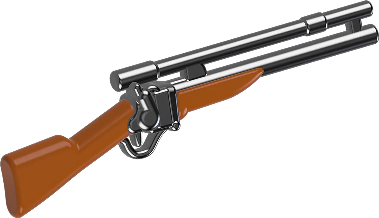 Brickarms Overmolded Sharps Rifle Scoped Reloaded Brickarms Sharps Rifle Png Musket Png