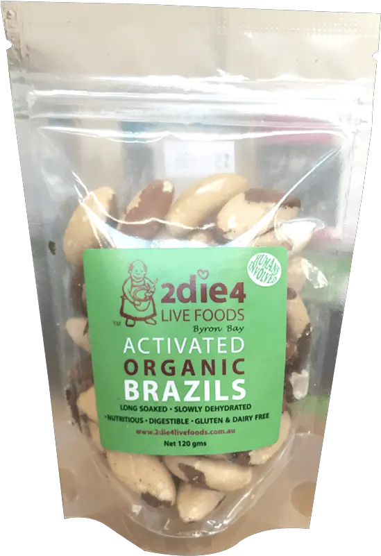 Download 2die4 Brazil Nuts 120g Almond Full Size Png Almond Nuts Png