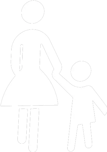 White Mother And Child Icon Free White Mother And Child Icons Mother Icon White Png Child Transparent png