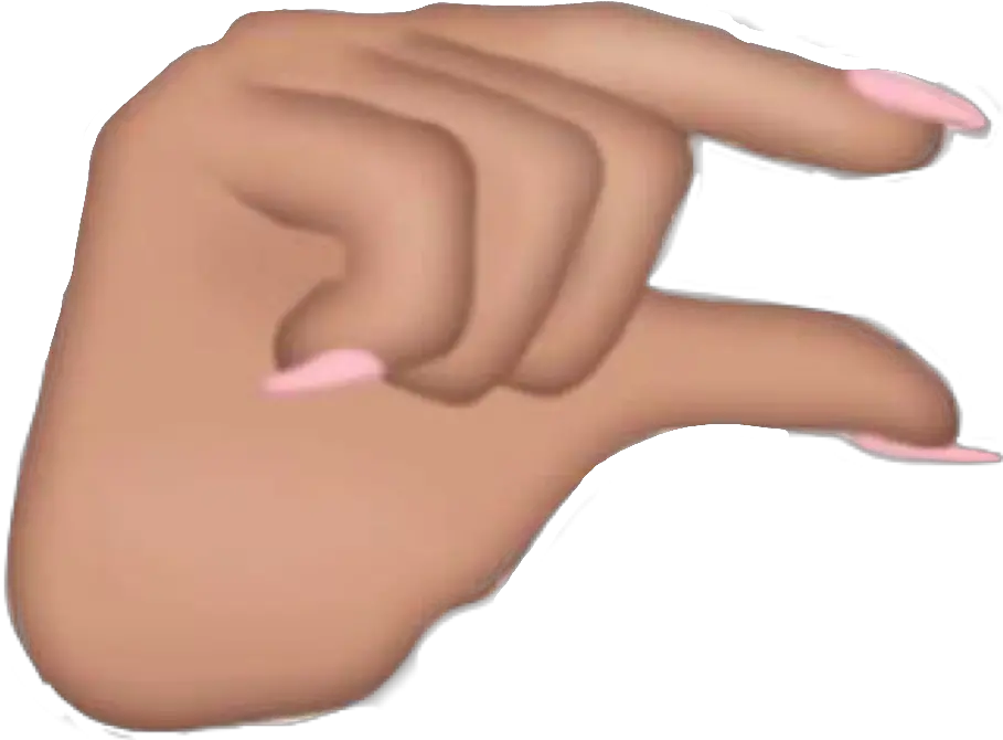 Download Hd Kimkardashian Ftestickers People Get On My Last Nerve Png Finger Emoji Png