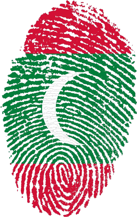 Maldives Flag Fingerprint Free Image On Pixabay Imagenes De Bandera Colombia Png Pride Flag Png