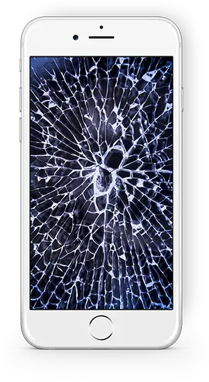 Local Iphone Screen Repair Port Cracked Cell Phone Screen Png Broken Screen Png