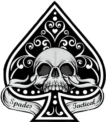 Ka Bar Spades Tactical Ace Of Spades Skull Vector Png Spades Icon