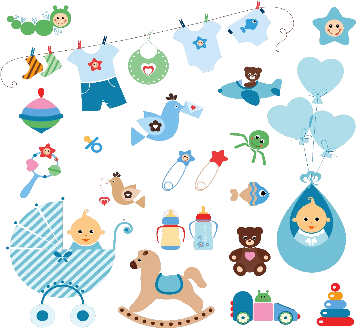Download Hd Free Baby Vector Graphics 1428885 Baby Vector Baby Shower Baby Background Png Baby Icon Vector Free png