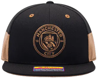 Manchester City Fog Trucker U2013 Fan Ink Versace Png Obey Icon Black Strapback Hat