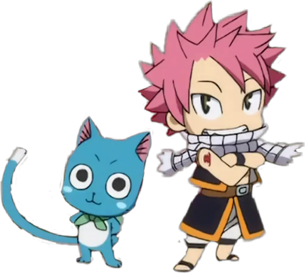 Natsu Natsudragneel Dragneel Natsu Y Happy Fairy Tail Png Natsu Png