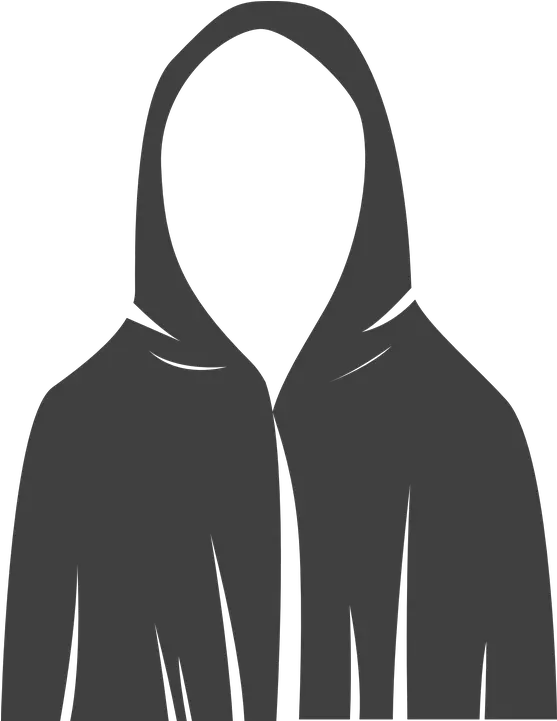 Robe Hooded Anonymous Free Vector Graphic On Pixabay Hood Transparent Png Cape Icon