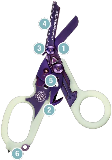 Leatherman Limited Edition Raptor Shears Purple Glow In The Leatherman Raptor Shears Limited Edition Png Purple Glow Png