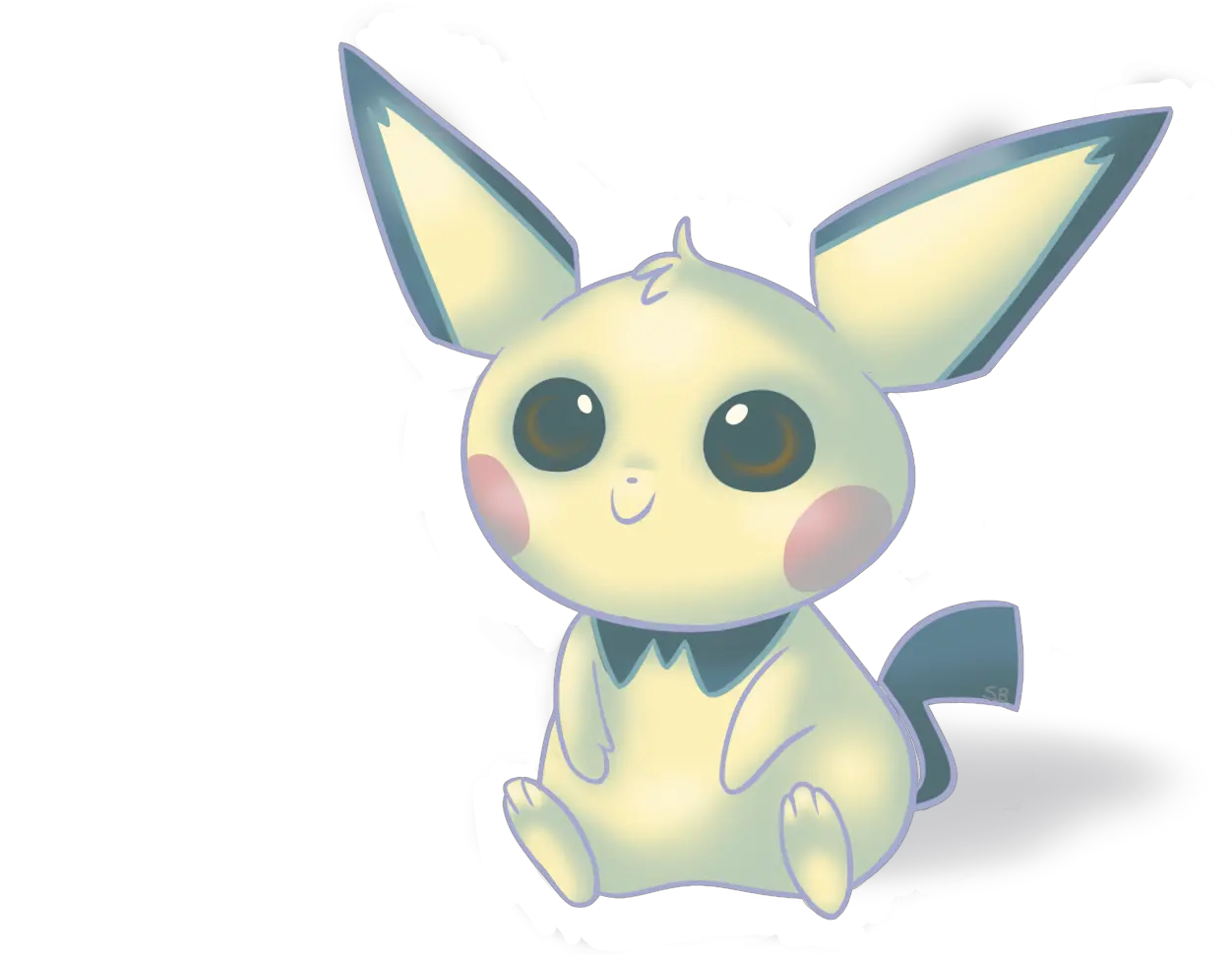 Download I Drew A Pichu Whatchu Think Fictional Character Png Pichu Png