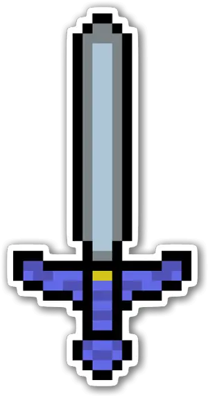 Master Sword Master Sword 8 Bit Png Master Sword Transparent