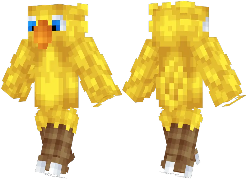 Chocobo Chocobo Skin Minecraft Final Fantasy Xv Png Chocobo Png