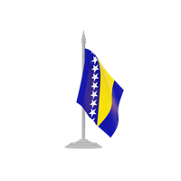 Bosnia And Herzegovina Flag Png Image