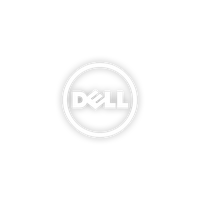 Dell Logo 3D White Png
