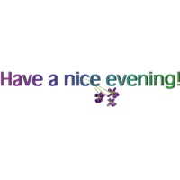 Good Evening Png Clipart